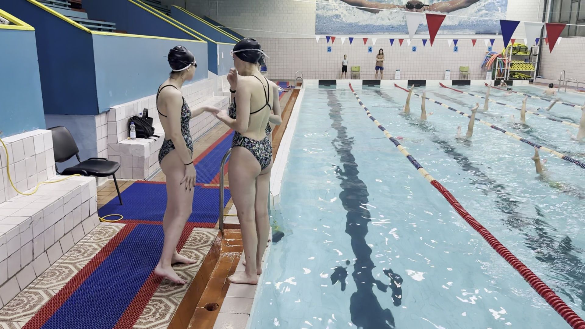 Реутов, вертикалки, спорт, плавание, победа, синхронное плавание,