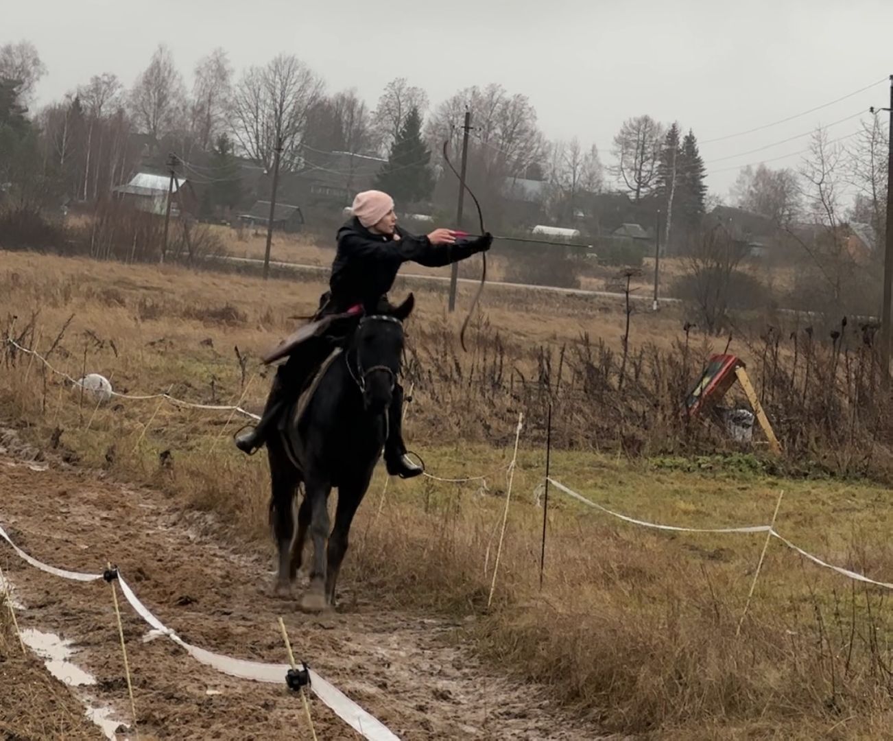 шаховская, спорт, кони, конная стрельба из лука, лошади, вертикалки,