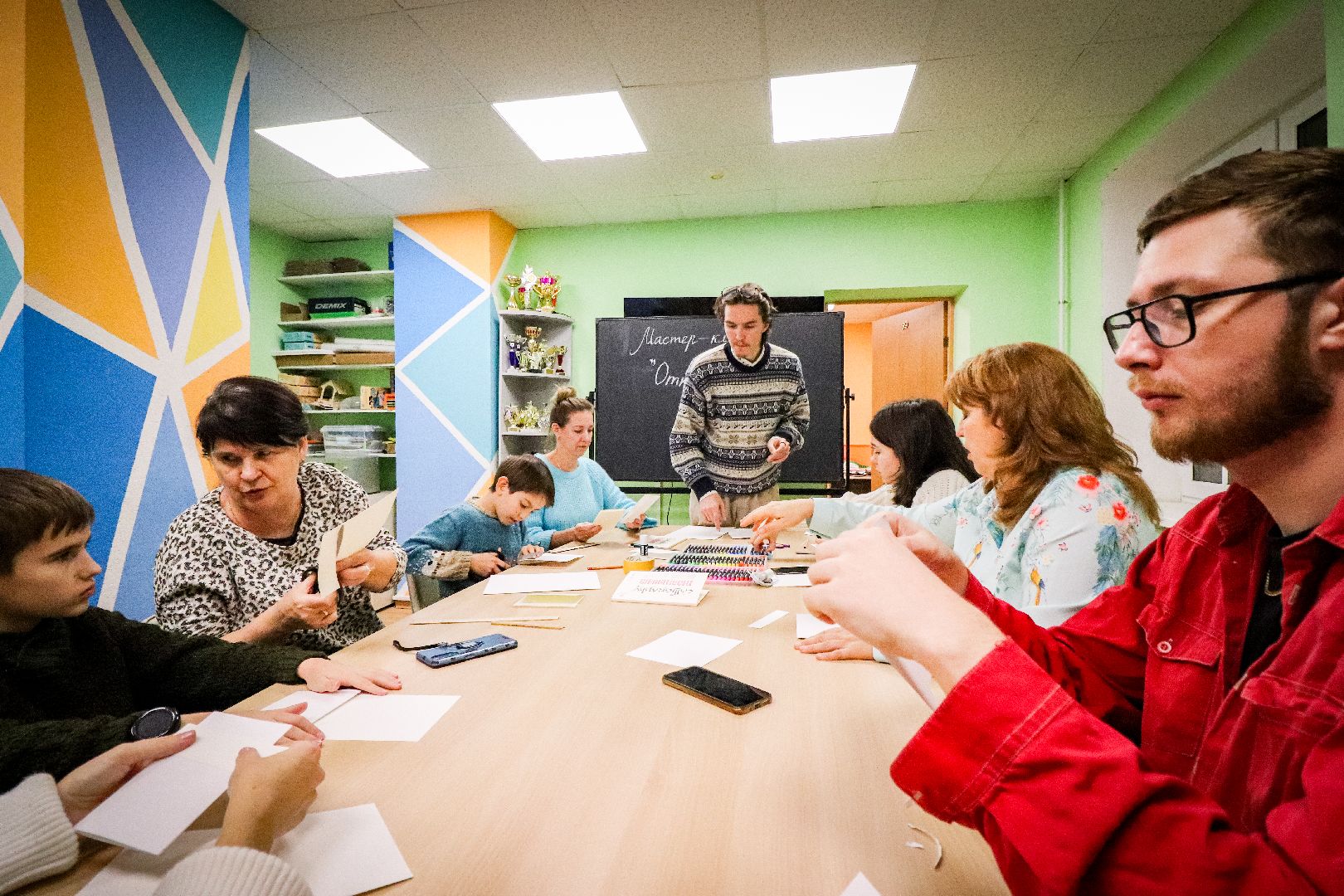 Клин, общество, образование, мастер-класс по каллиграфии, День матери,