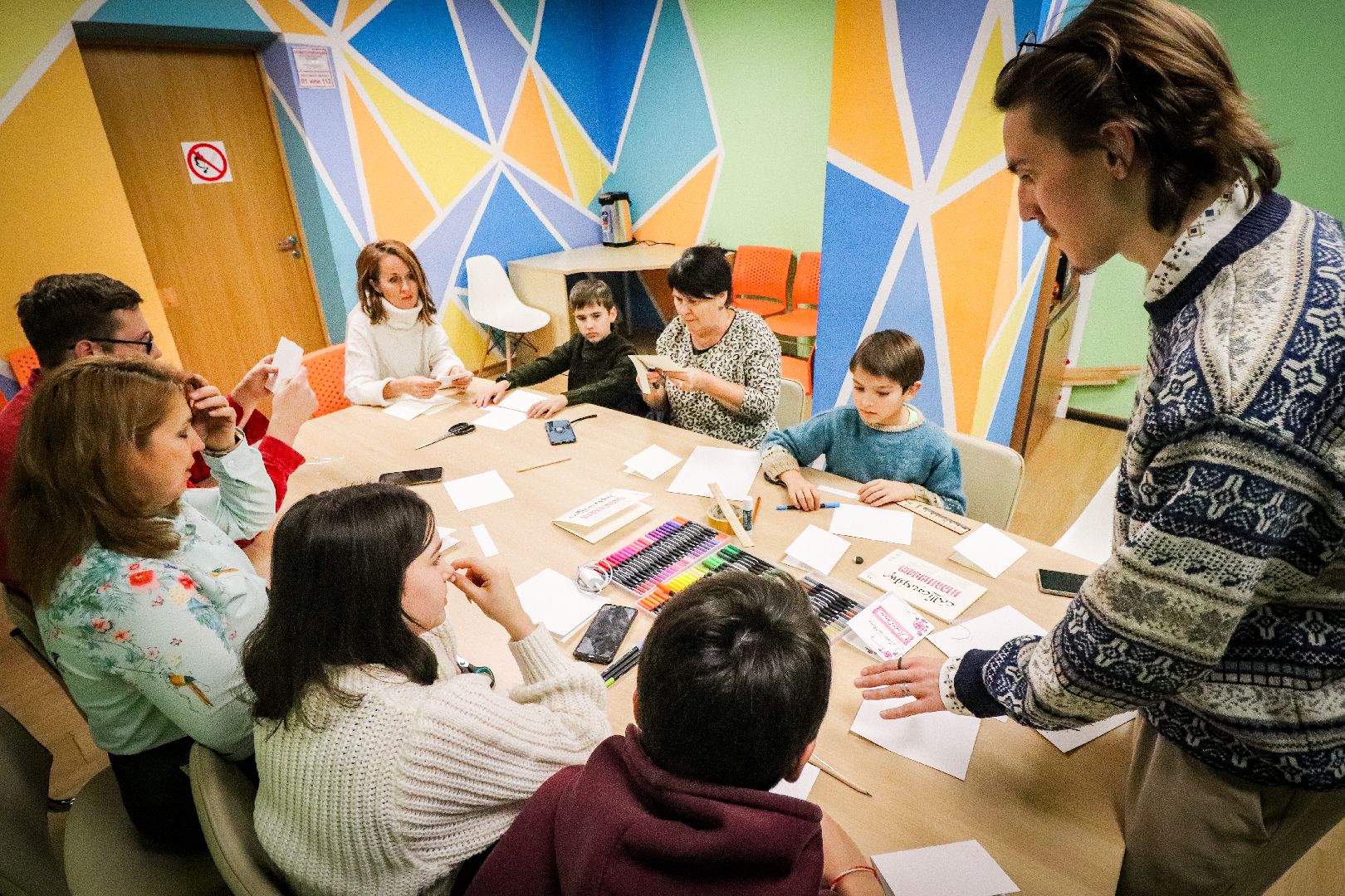 Клин, общество, образование, мастер-класс по каллиграфии, День матери,