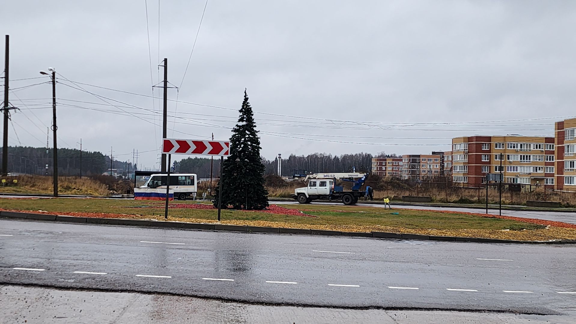 истра, благоустройство, новогодняя елка, вертикалки,