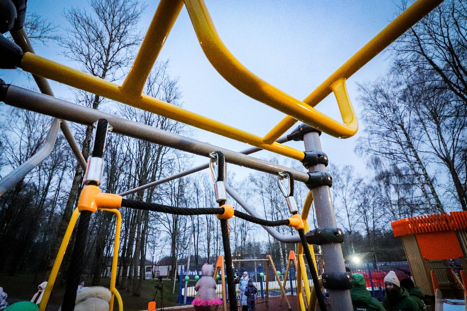 Клин, общество, благоустройство, детская игровая площадка, вертикалки,