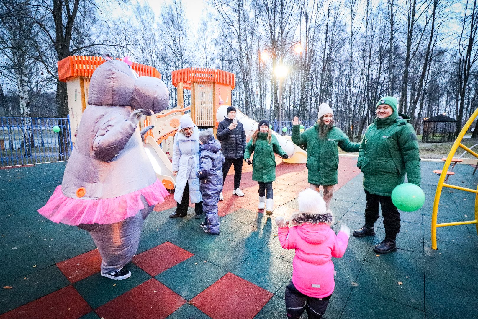 Клин, общество, благоустройство, детская игровая площадка, вертикалки,