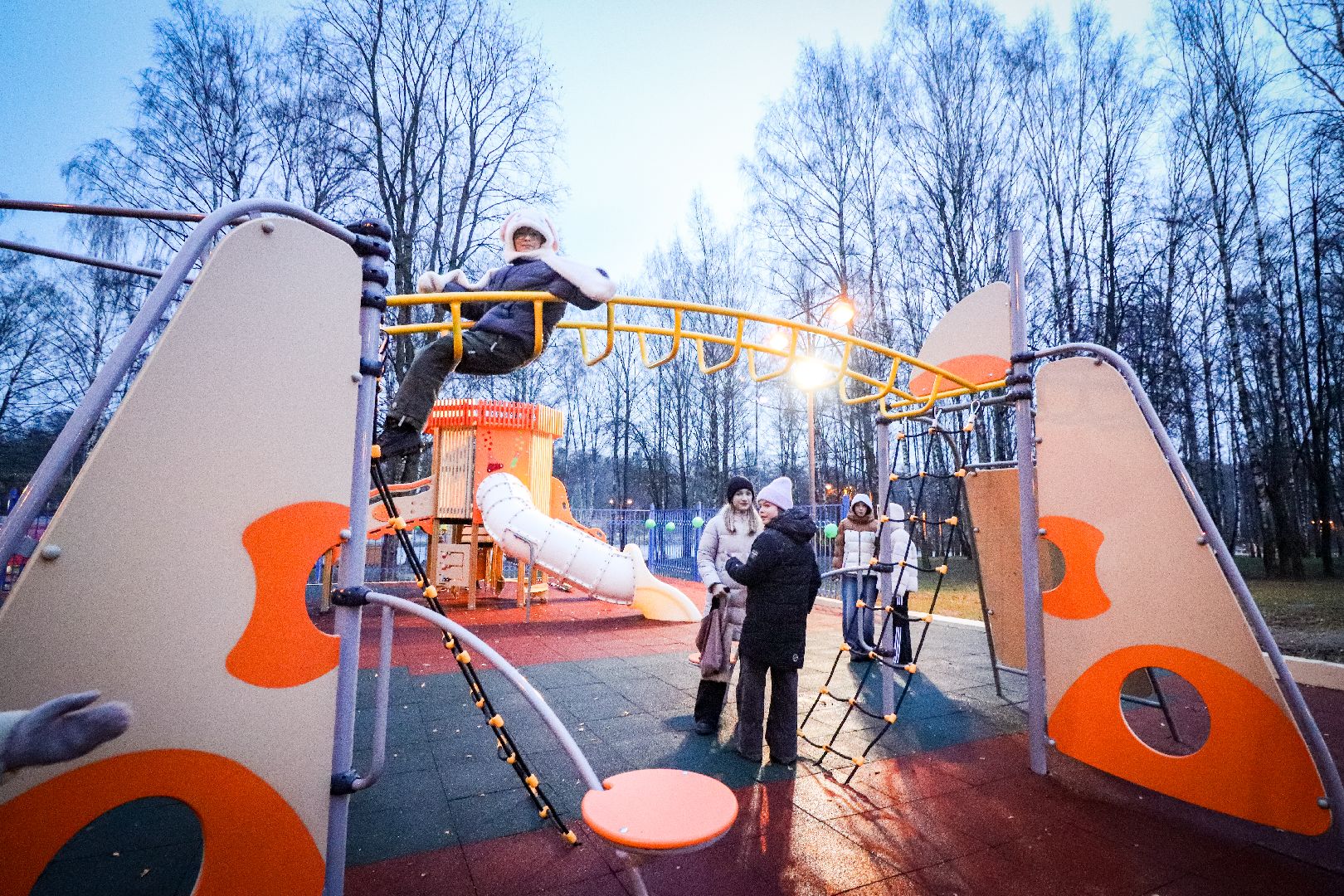 Клин, общество, благоустройство, детская игровая площадка, вертикалки,