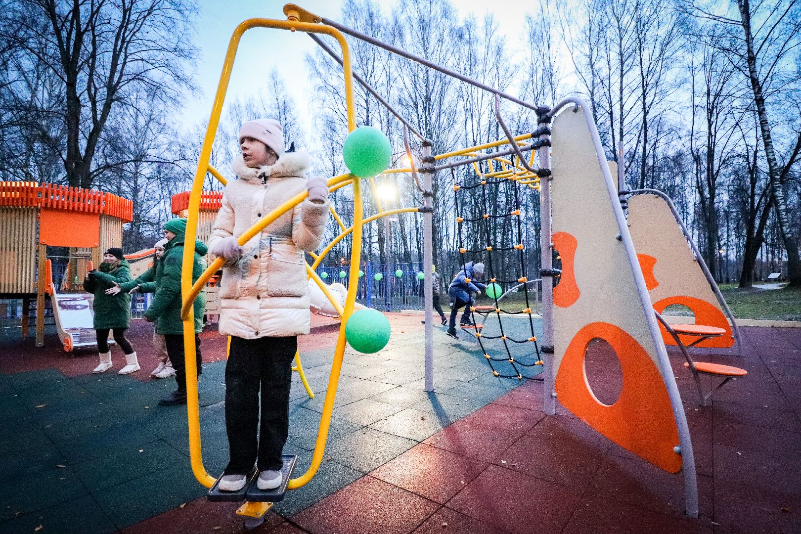 Клин, общество, благоустройство, детская игровая площадка, вертикалки,