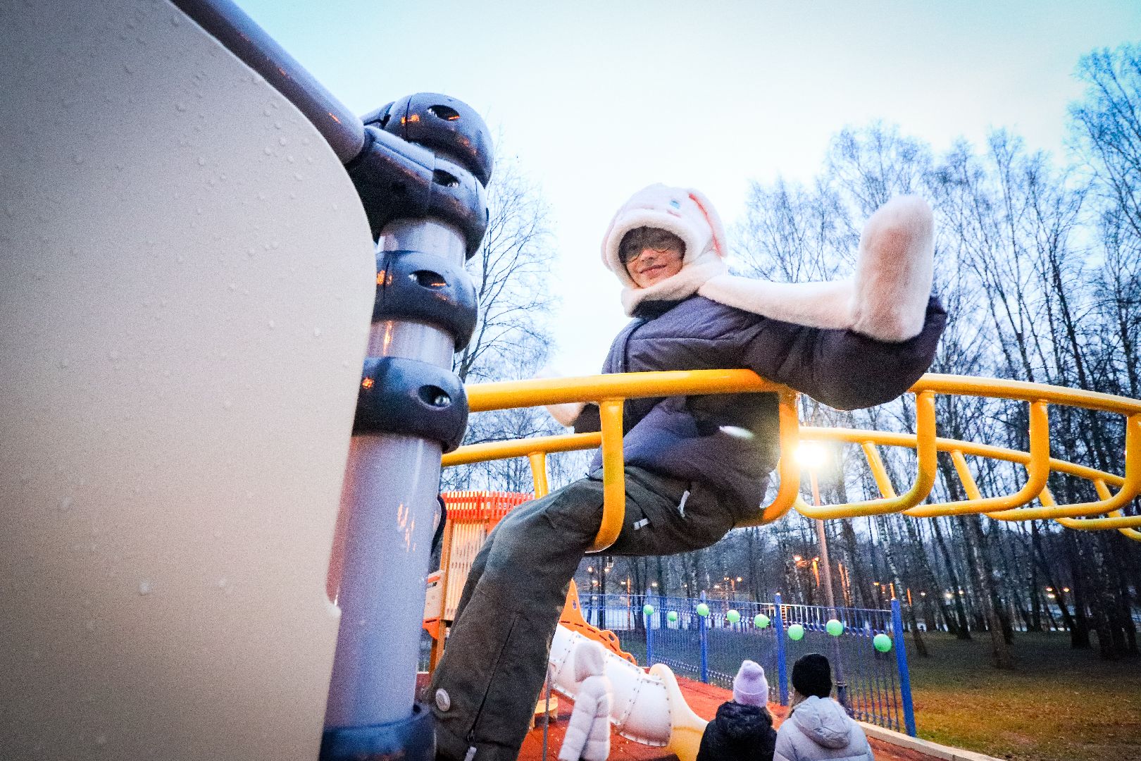 Клин, общество, благоустройство, детская игровая площадка, вертикалки,