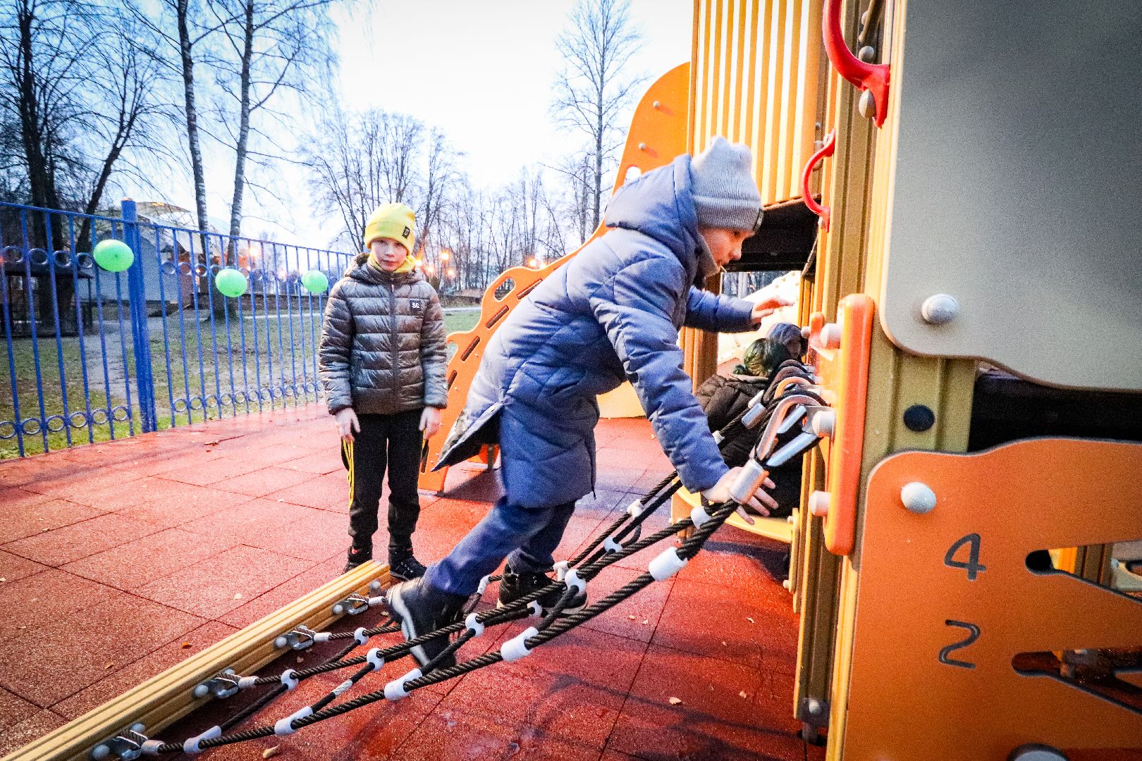 Клин, общество, благоустройство, детская игровая площадка, вертикалки,
