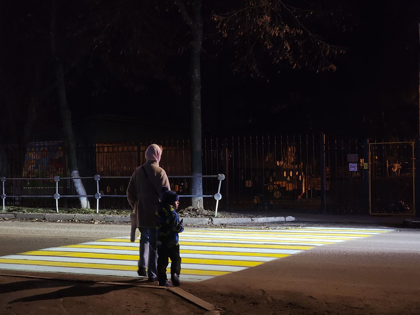 зарайск, дороги, проекционный пешеходный переход,