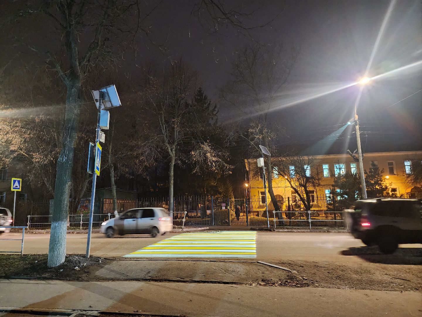 зарайск, дороги, проекционный пешеходный переход,