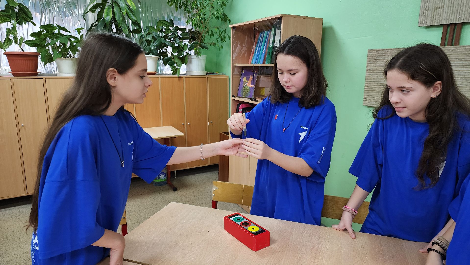 кашира, движение первых, мастер-класс, химия, физика,