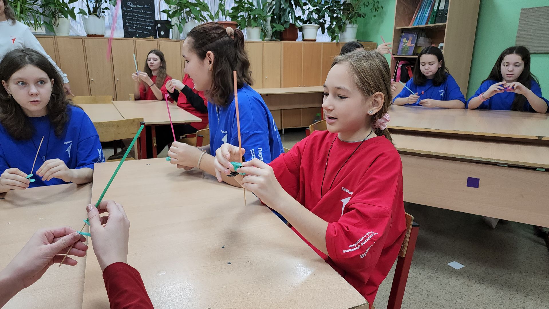 кашира, движение первых, мастер-класс, химия, физика,