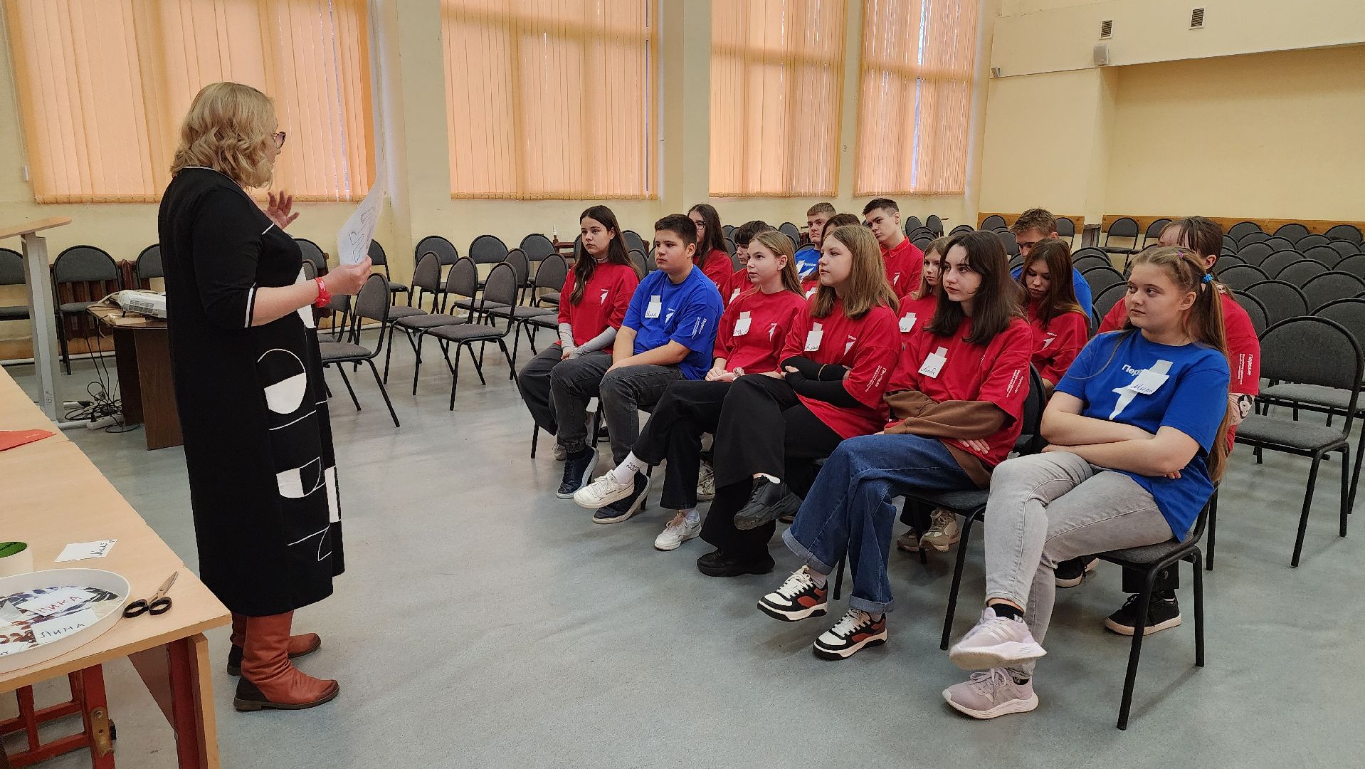 кашира, движение первых, мастер-класс, химия, физика,