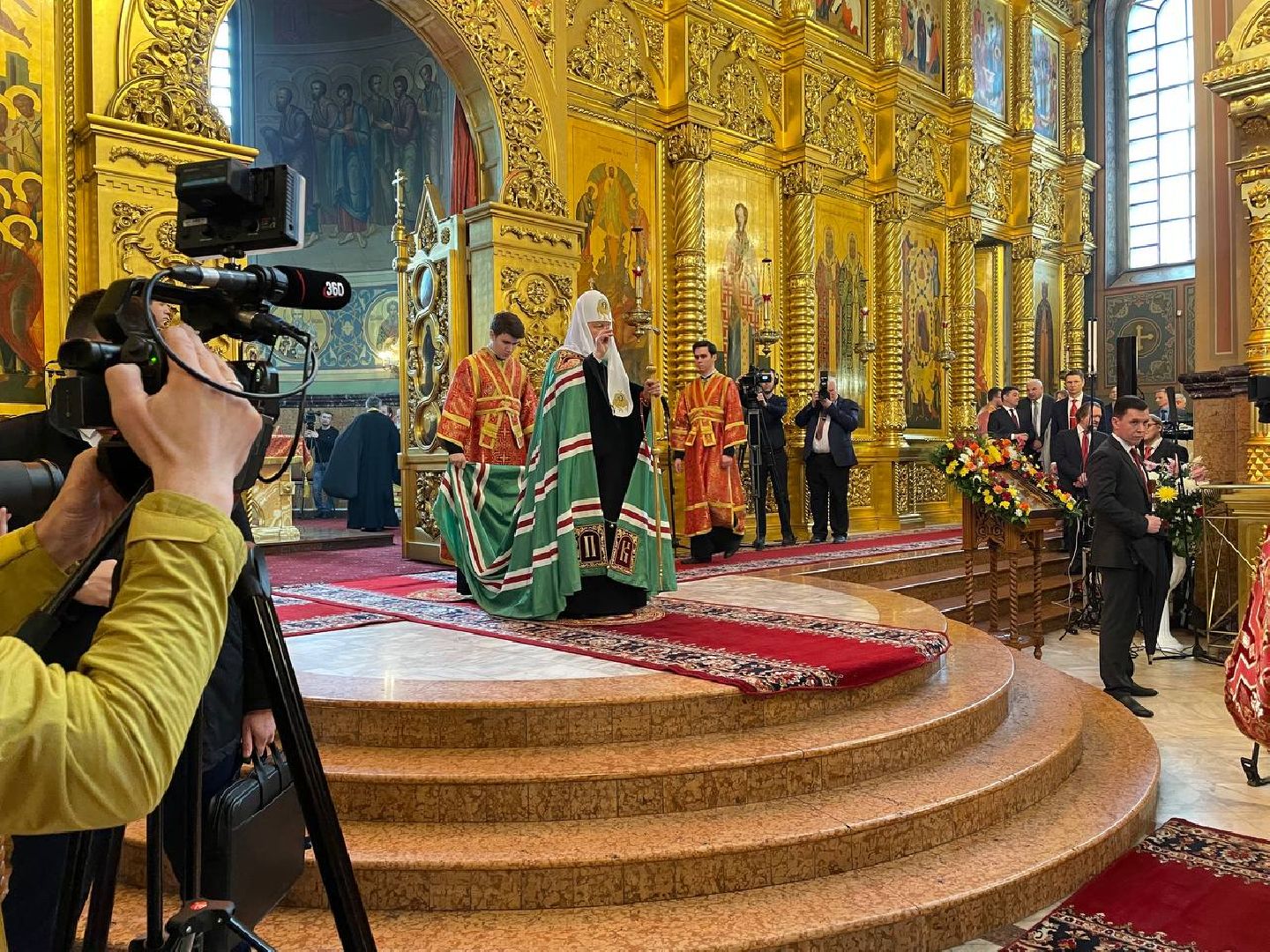 Литургия, патриарх, Дзержинский, Николо-Угрешский монастырь