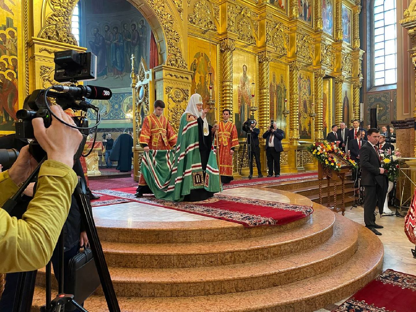 Литургия, патриарх, Дзержинский, Николо-Угрешский монастырь