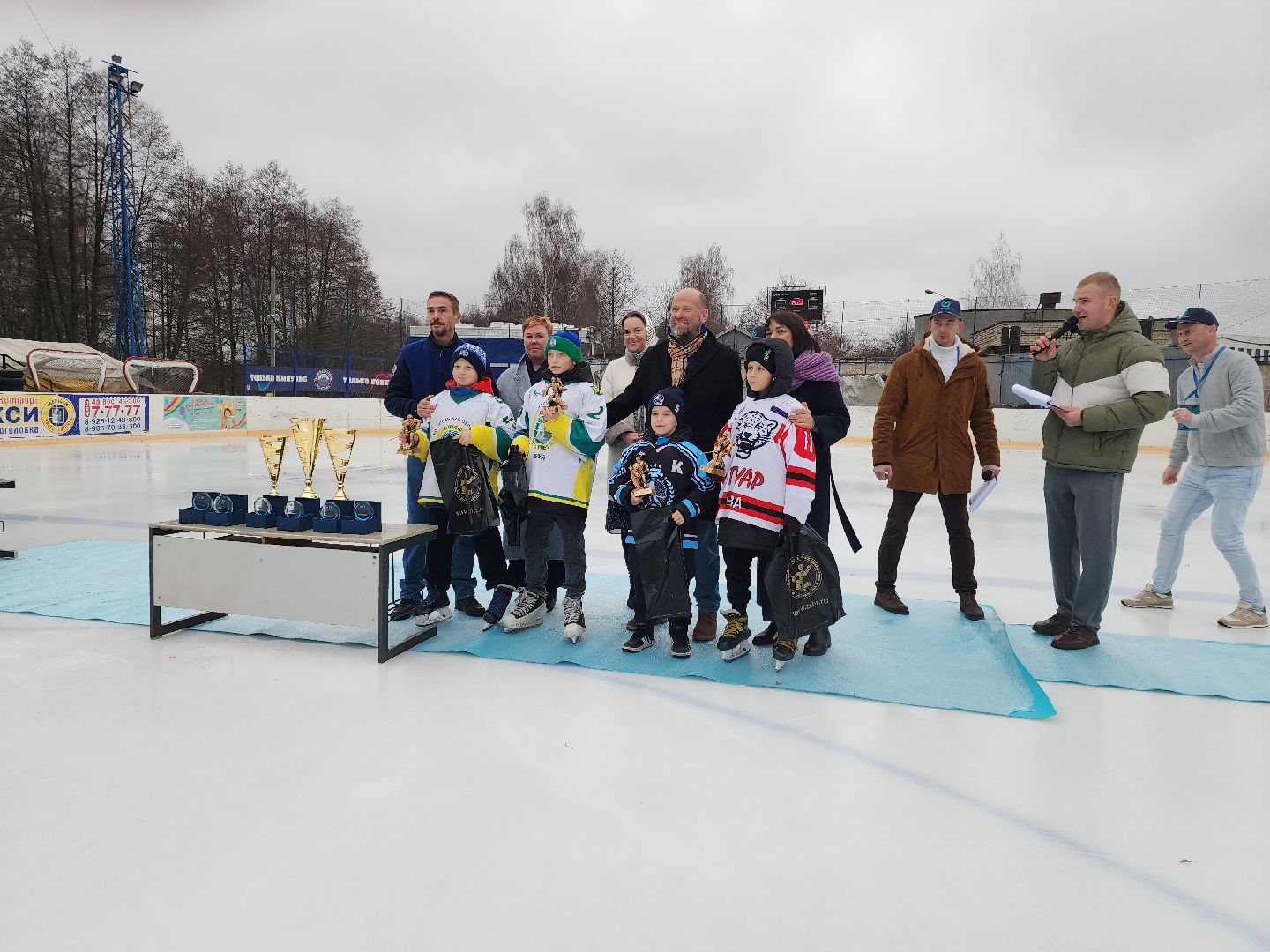 Черноголовка, Турнир по хоккею, Золотая шайба, вертикалки
