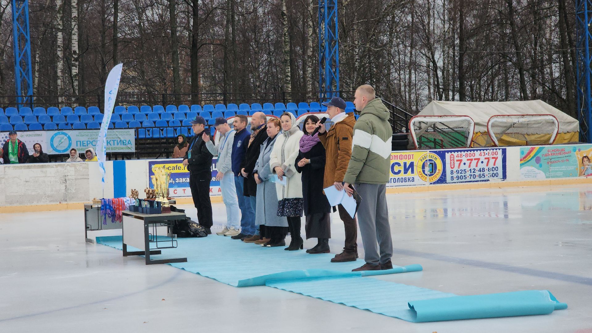 Черноголовка, Турнир по хоккею, Золотая шайба, вертикалки