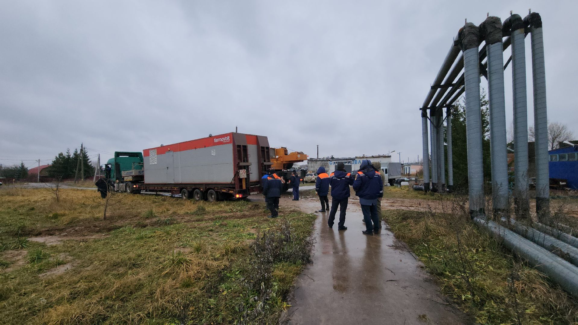 Жкх, Котельная, Мобильная котельная, блочно-модульная котельная, колюбакино, жкх, руза, рузский городской округ,