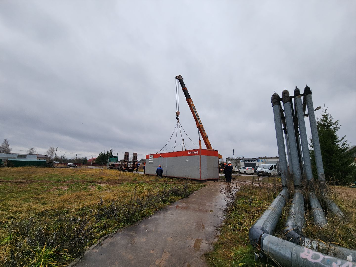 Жкх, Котельная, Мобильная котельная, блочно-модульная котельная, колюбакино, жкх, руза, рузский городской округ,