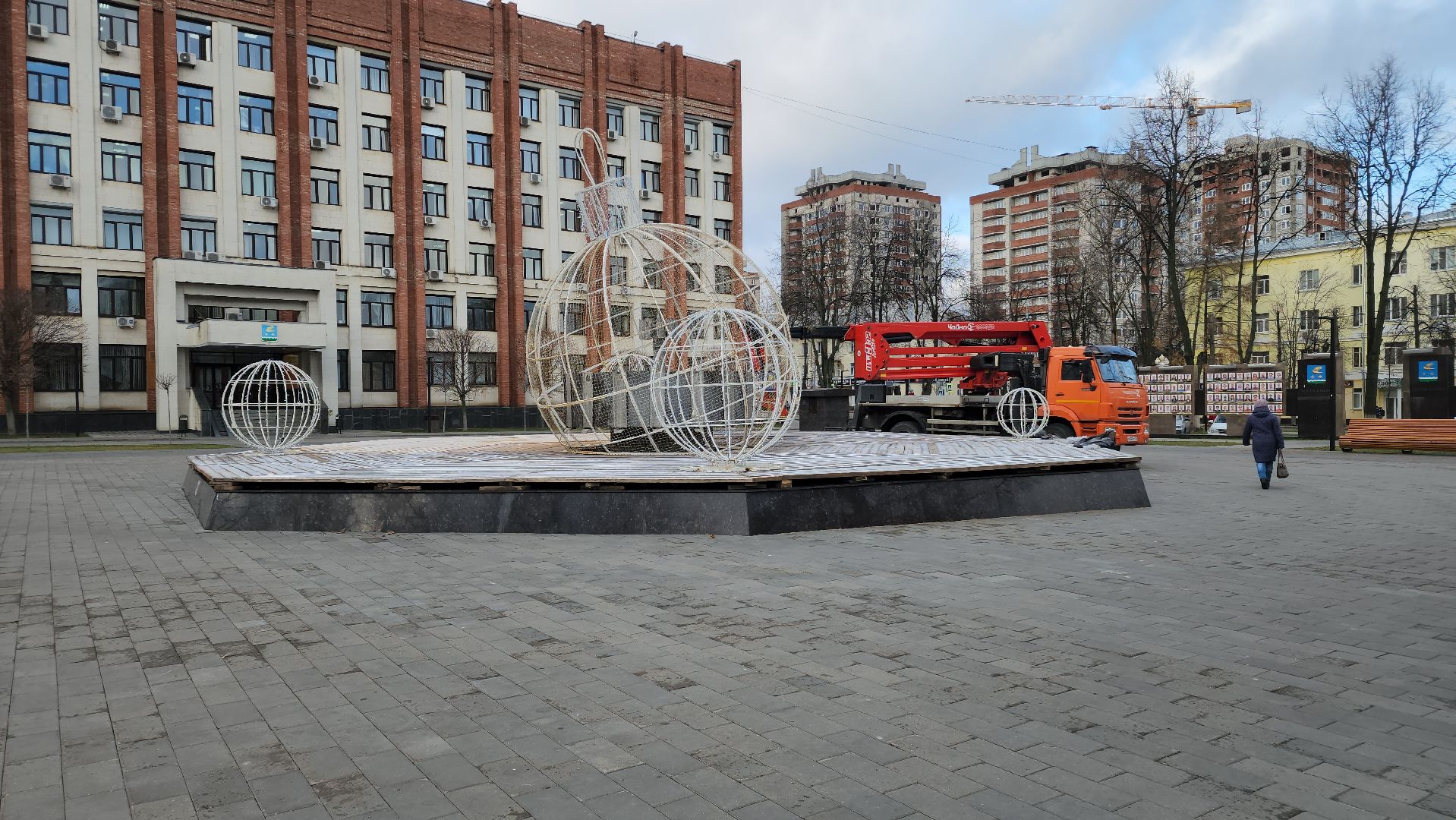 ступино, новый год, новогодние украшения, вертикалки,