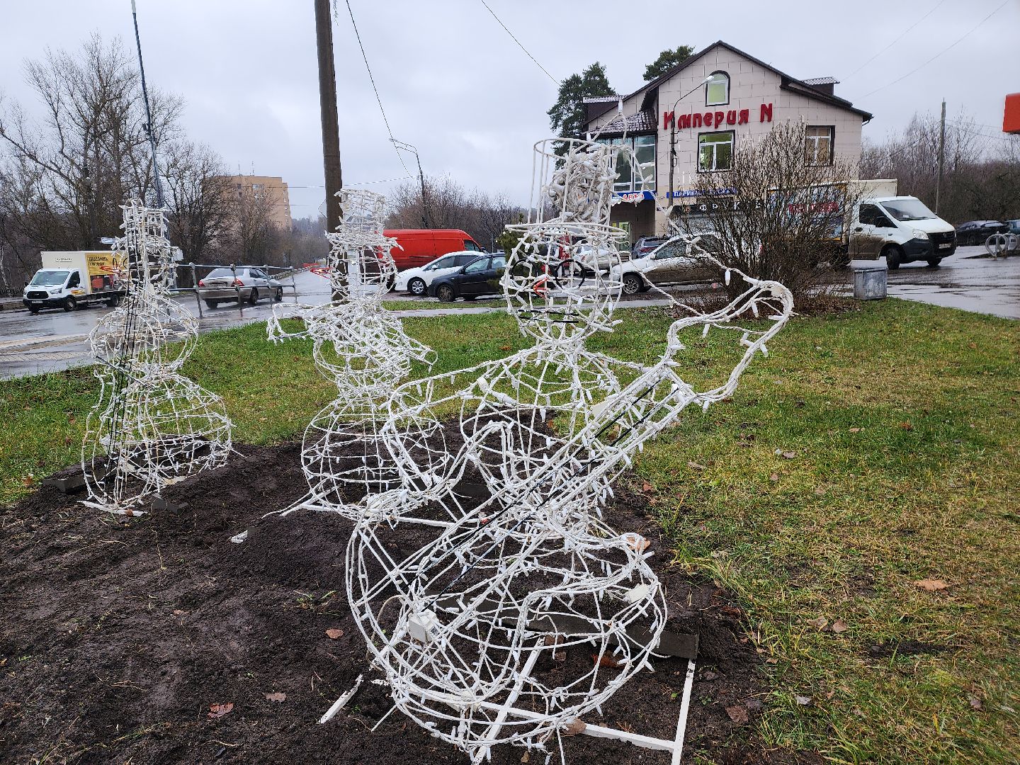 красноармейск, городской округ пушкинский, новогоднее настроение, украшение города, вертикалки,
