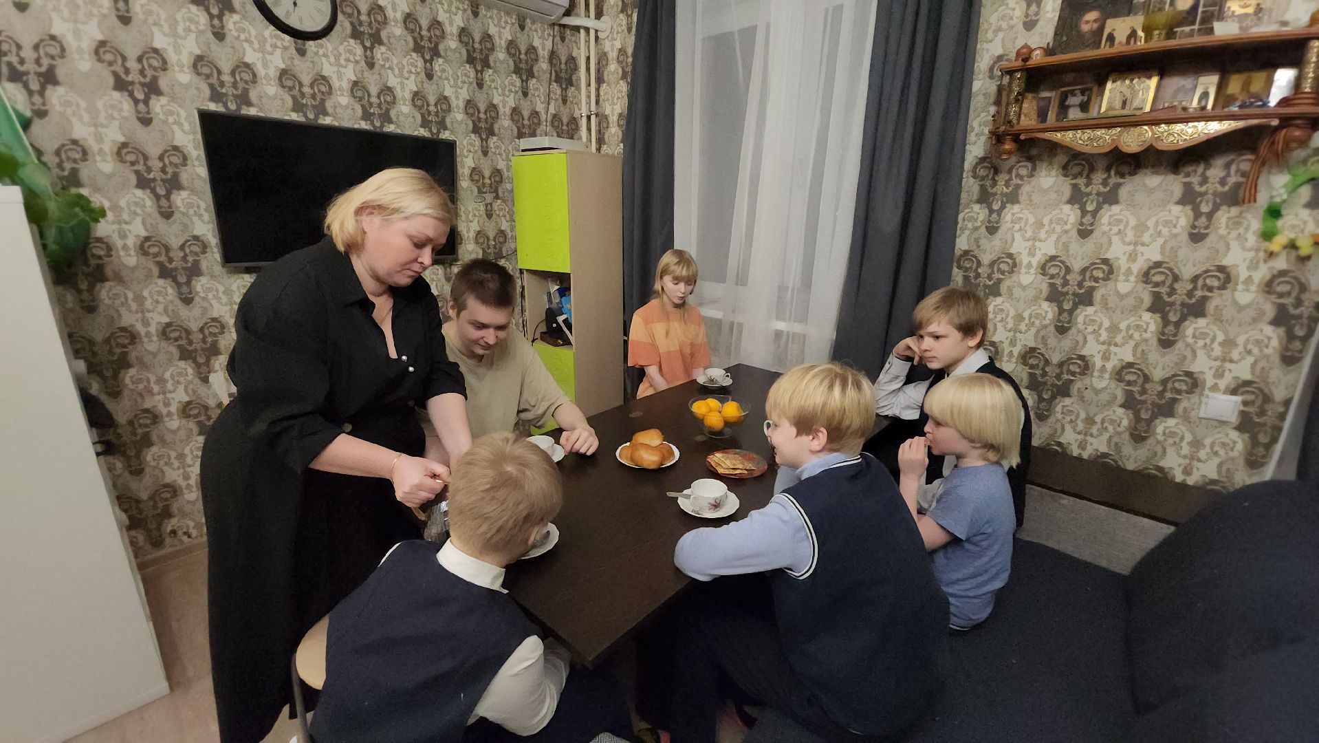 День матери, Многодетная мама, Лосино-Петровский, дети,