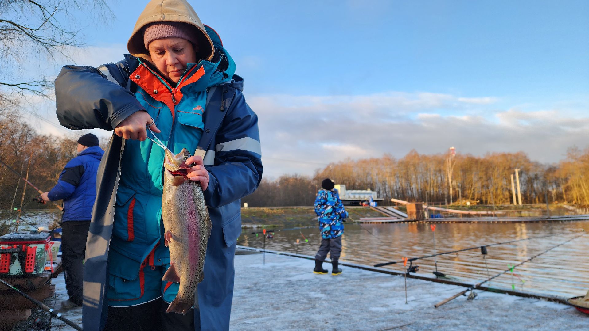 рыбалка, форель, истра,