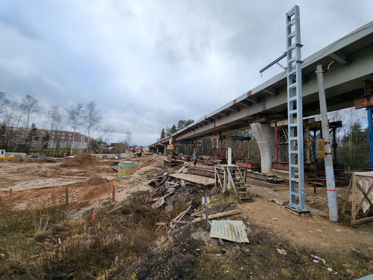 красногорск, аникеевка, мцд-2, вертикалки,вертикальное видео, путепровод, строительство,