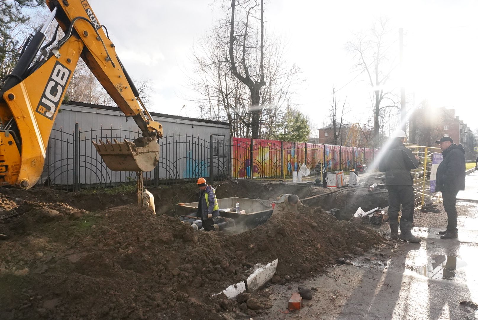 Павловский Посад, городской округ павловский посад, жкх, благоустройство, теплосеть, улица, вертикальное видео, вертикалка