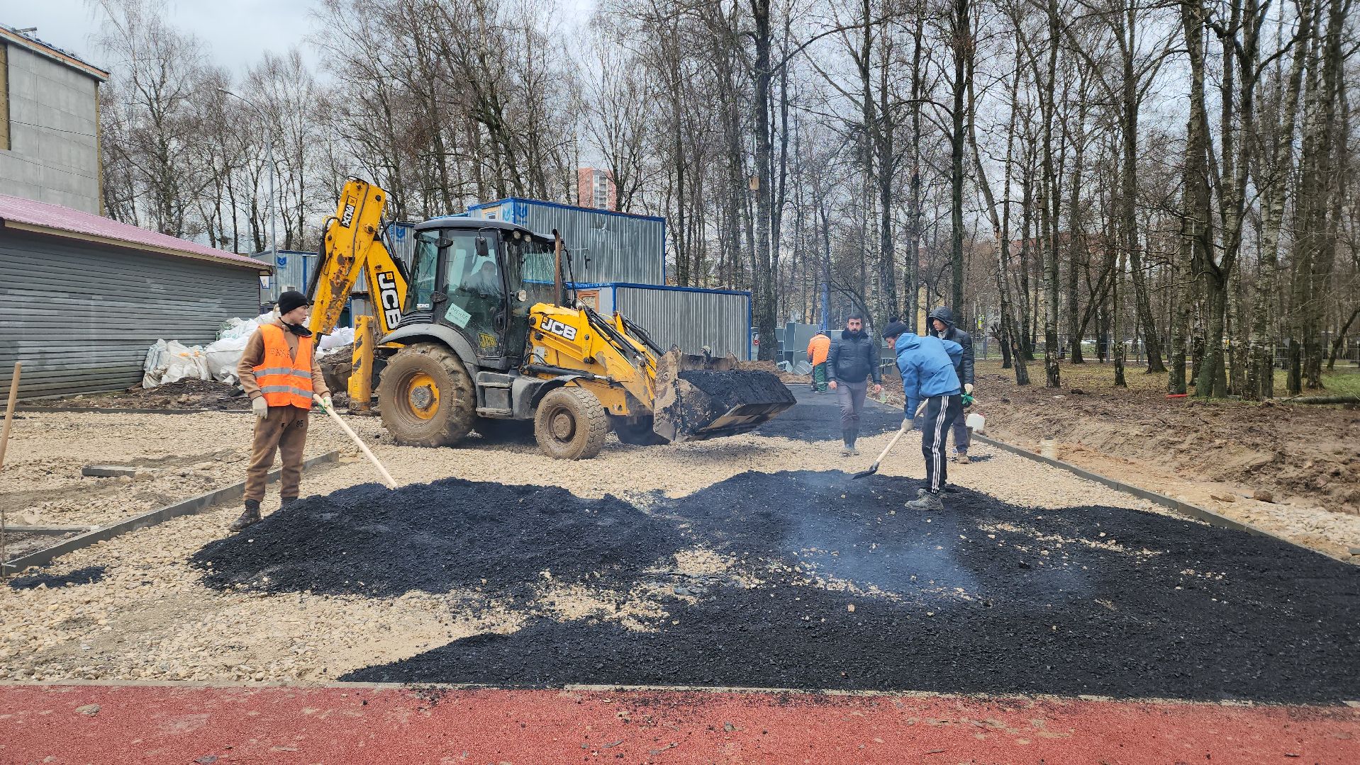 Асфальт, укладка асфальта, Благоустройство, Лобня, вертикалки,