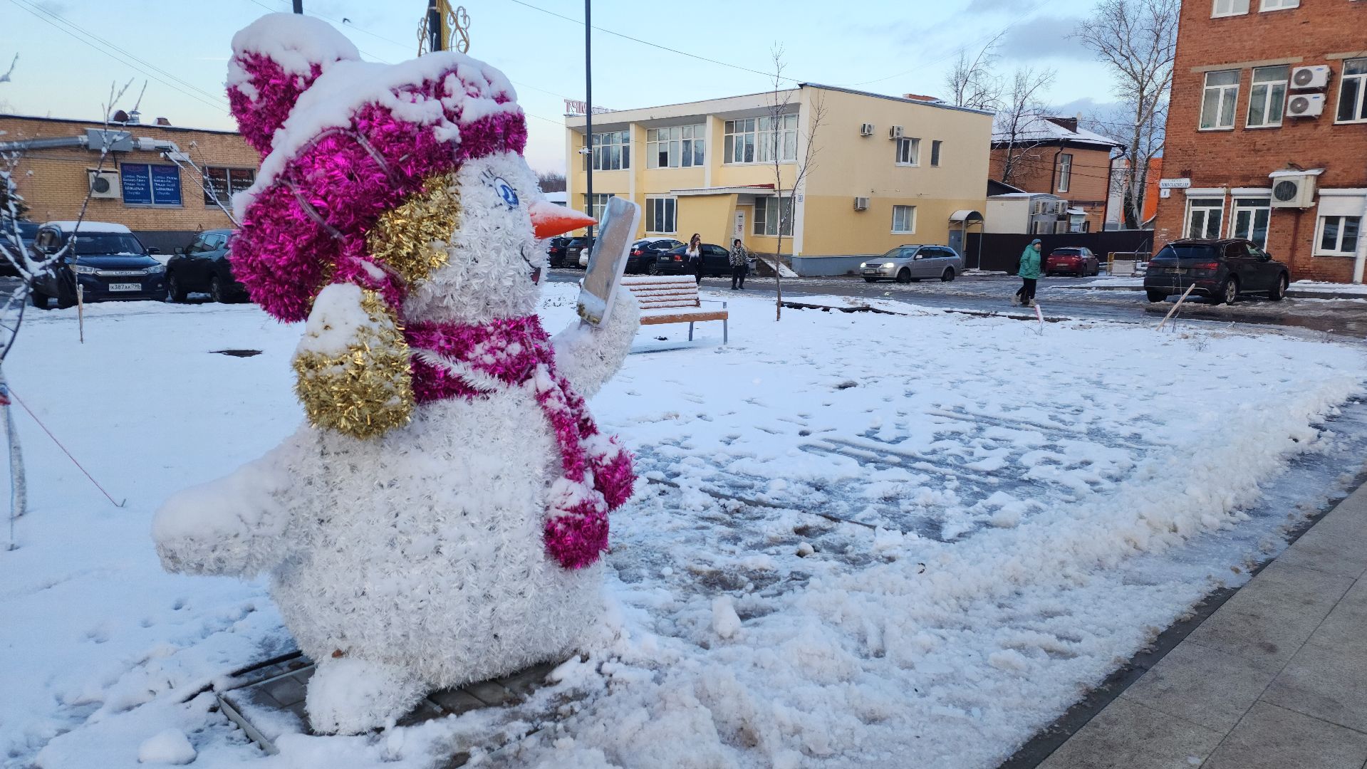 волоколамск, иллюминация, благоуйстройство, новогоднее настроение,