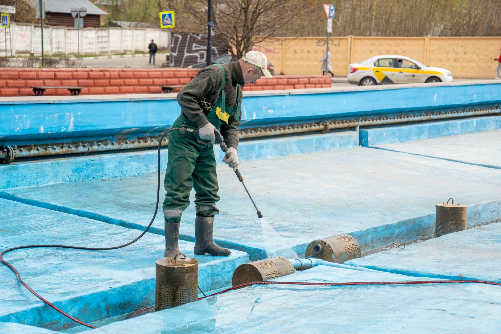 Фонтаны, благоустройство, Орехово-Зуево, подготовка к сезону
