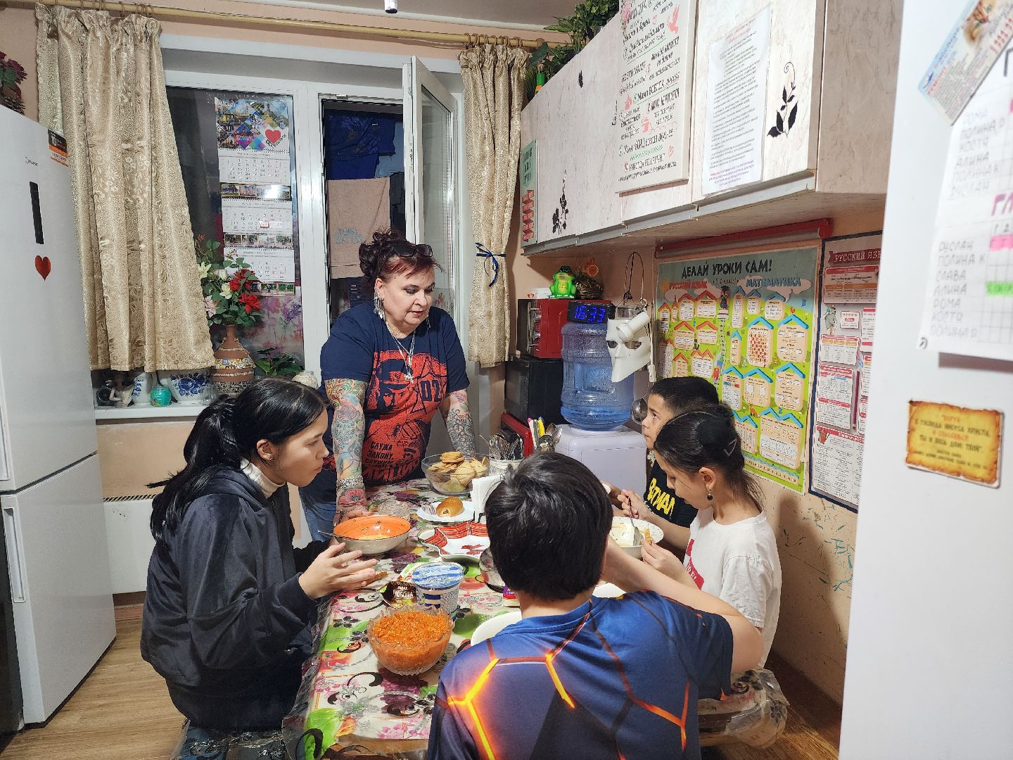 подольск, многодетная семья, день матери, приемные дети,