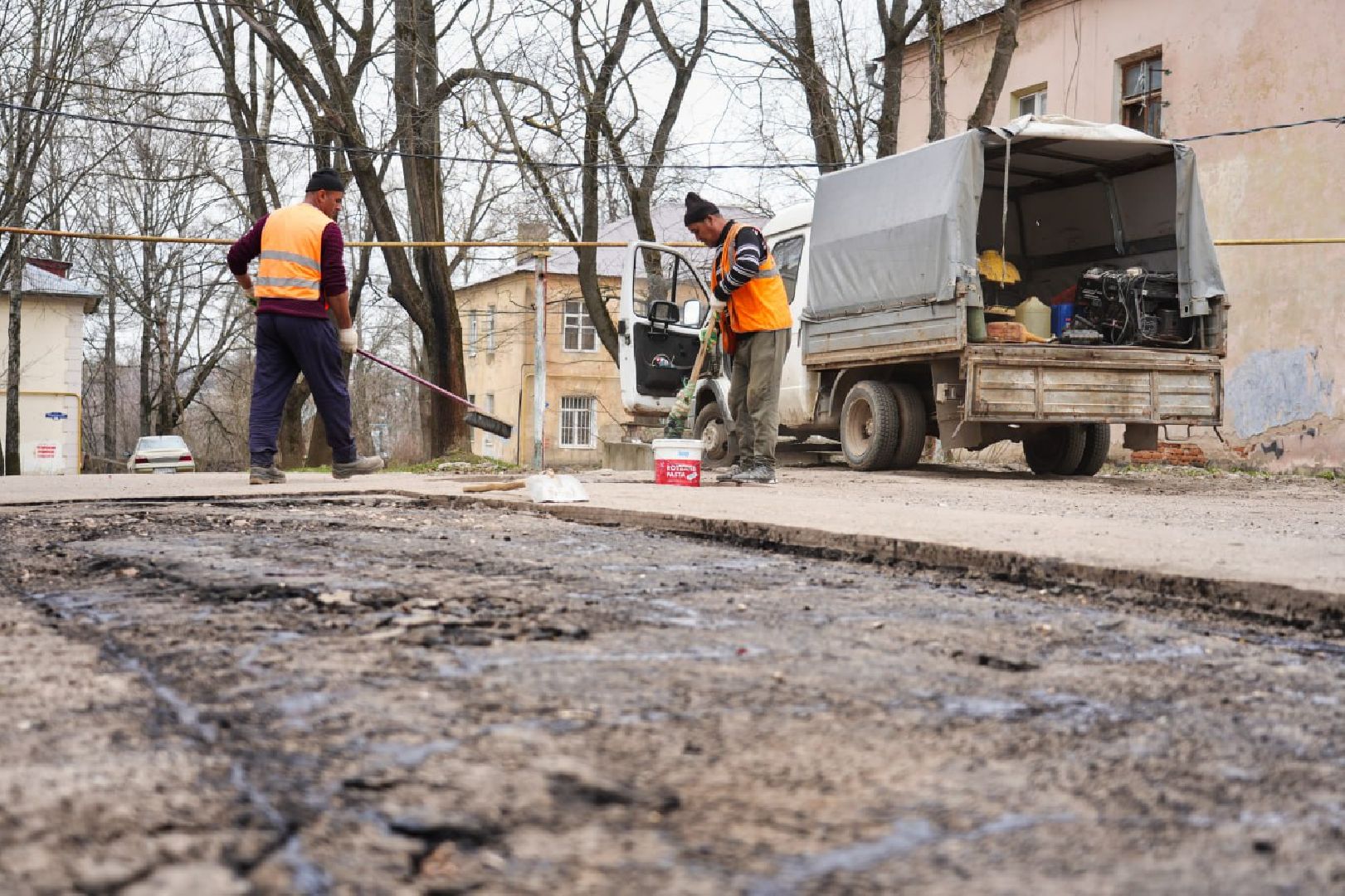 Сергиев Посад, Сергиево-Посадский городской округ, Ямы, Ямочный ремонт, Дороги, Ремонт