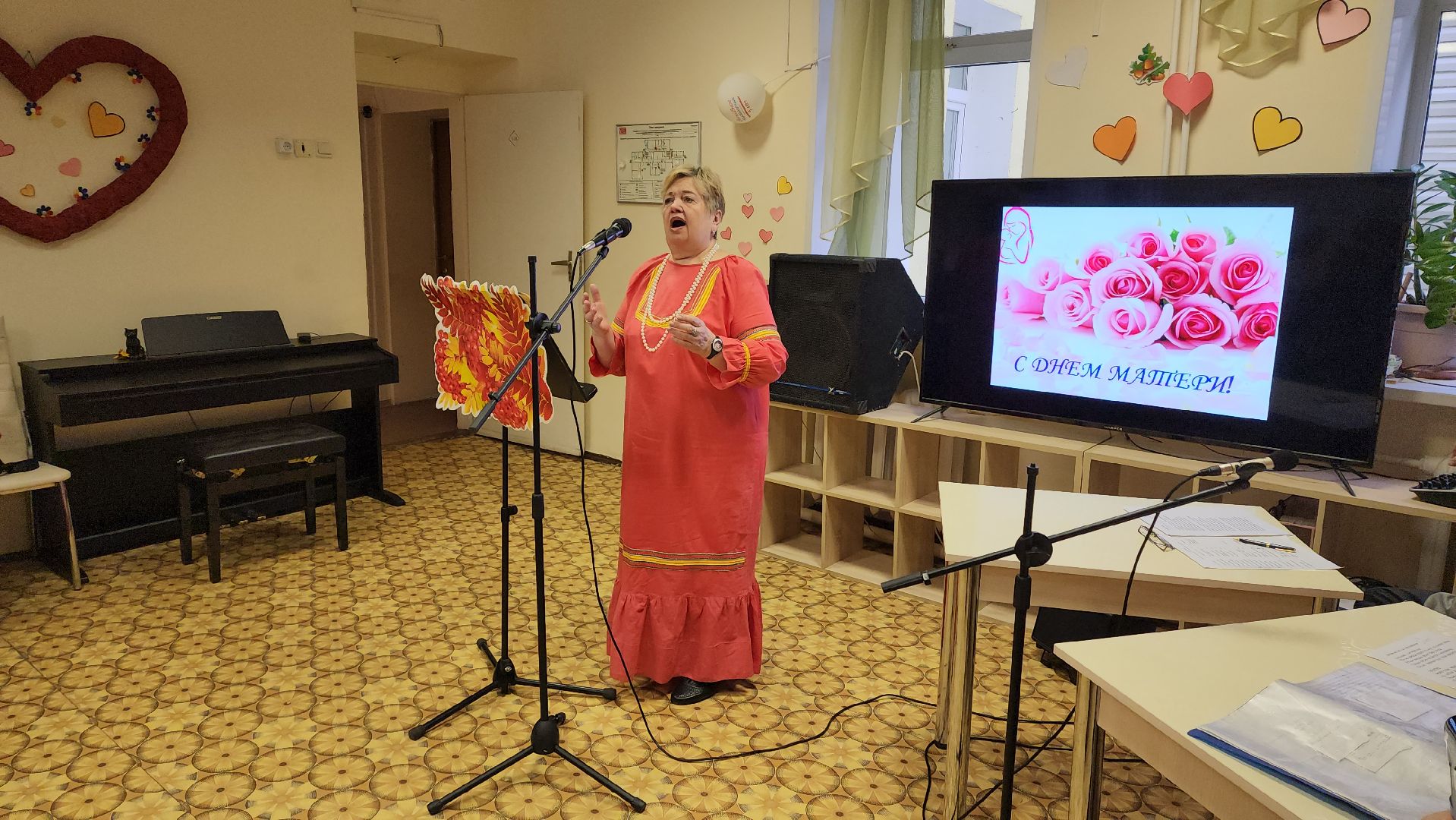 вертикалки, пушкино, центр социального обслуживания, концерт, день матери,песни,активное долголетие,получатели социальных услуг,