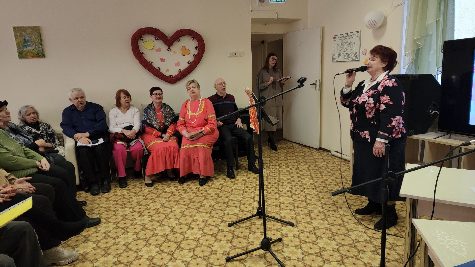вертикалки, пушкино, центр социального обслуживания, концерт, день матери,песни,активное долголетие,получатели социальных услуг,