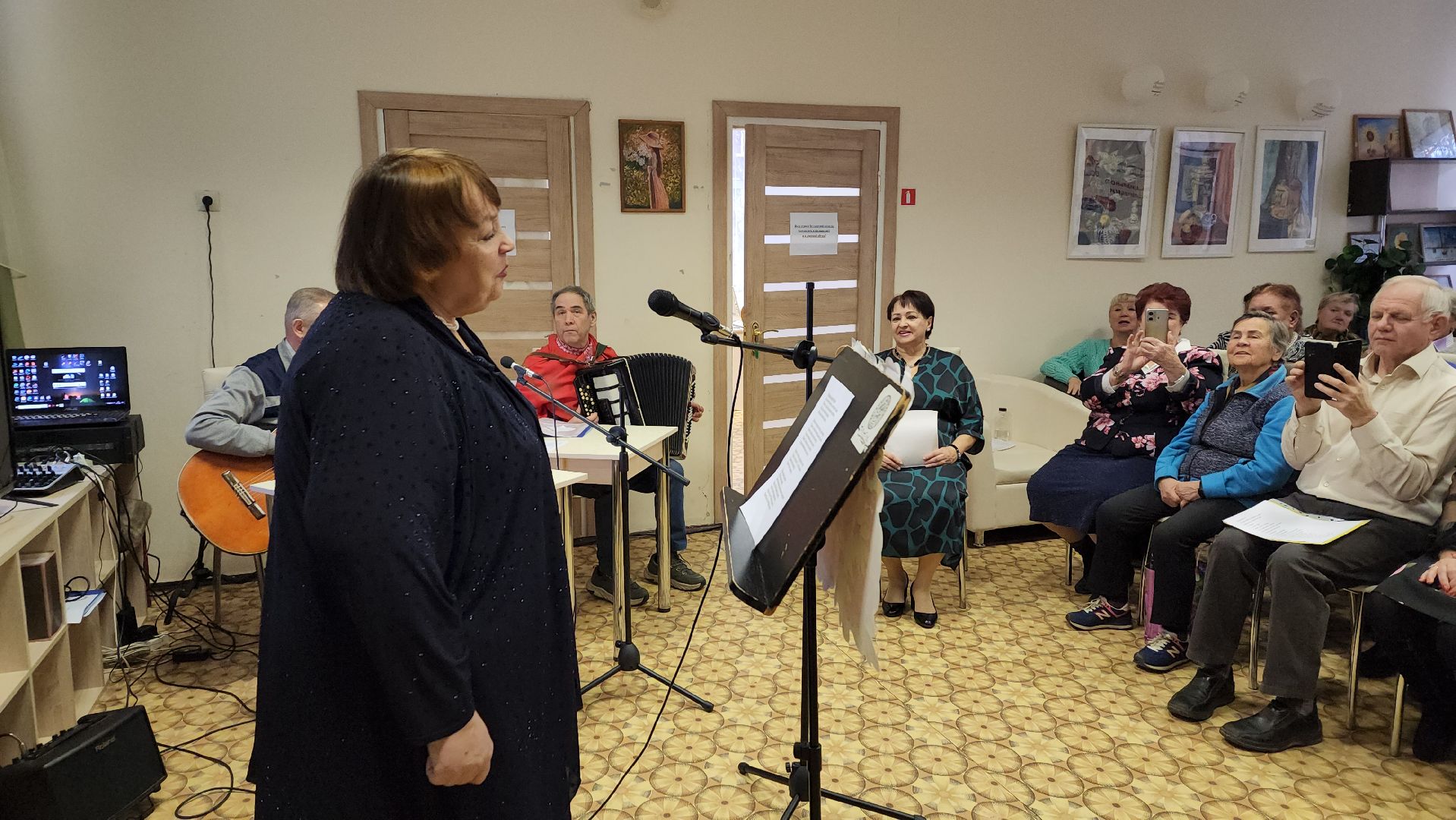 вертикалки, пушкино, центр социального обслуживания, концерт, день матери,песни,активное долголетие,получатели социальных услуг,