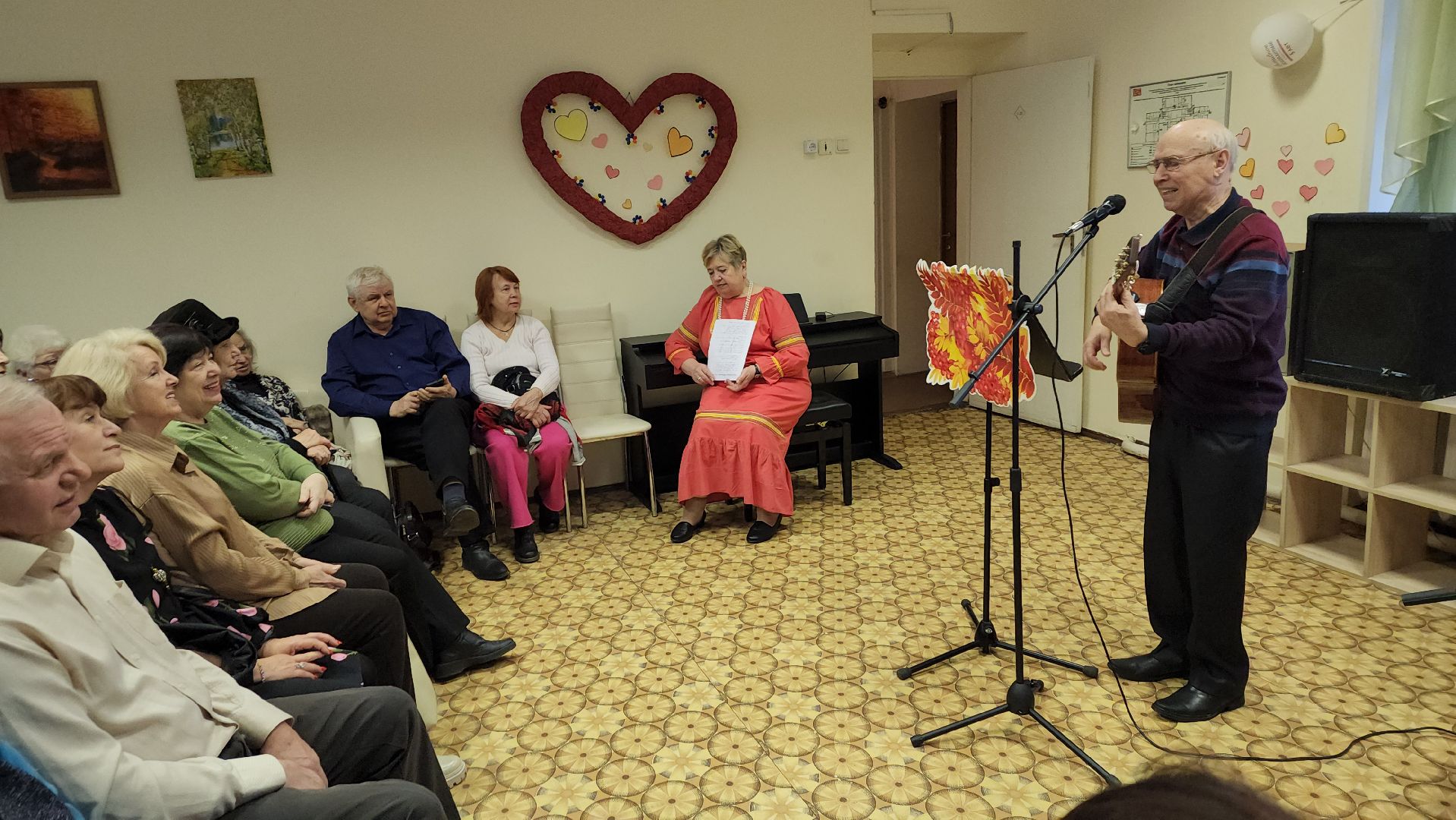 вертикалки, пушкино, центр социального обслуживания, концерт, день матери,песни,активное долголетие,получатели социальных услуг,