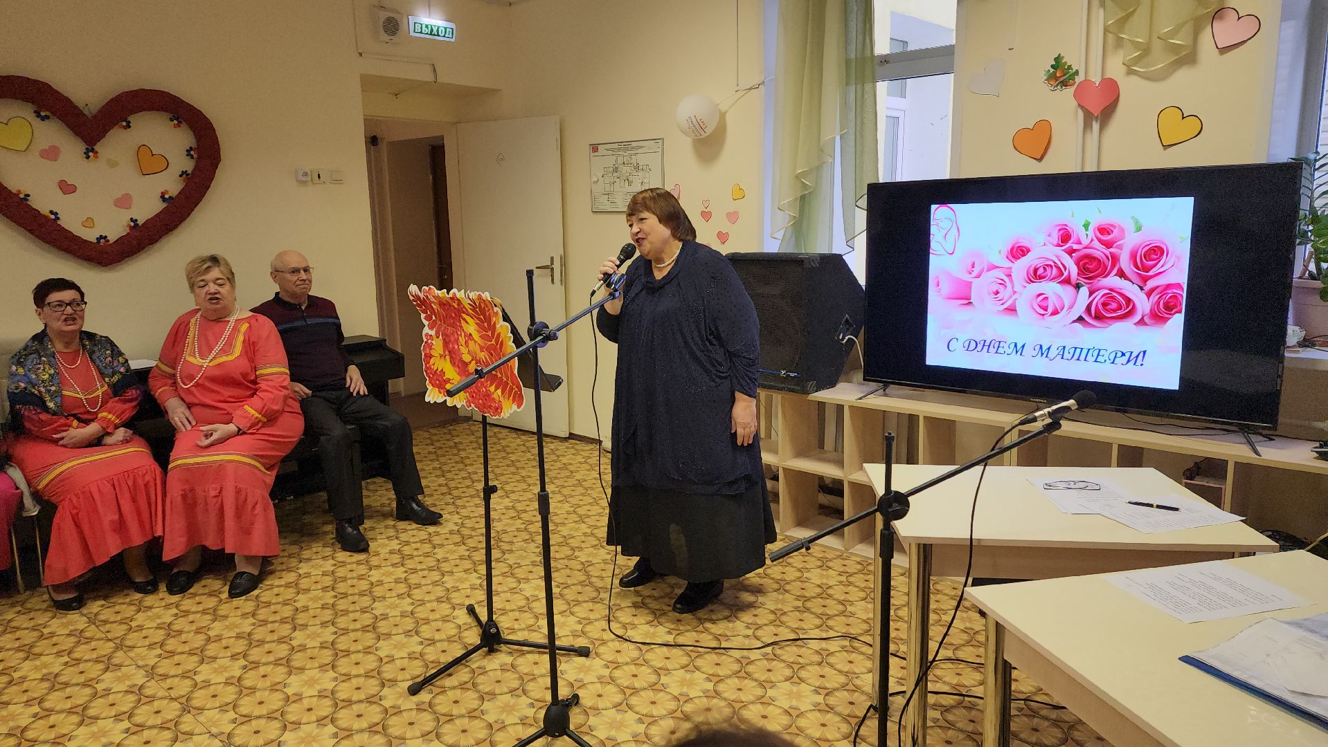 вертикалки, пушкино, центр социального обслуживания, концерт, день матери,песни,активное долголетие,получатели социальных услуг,