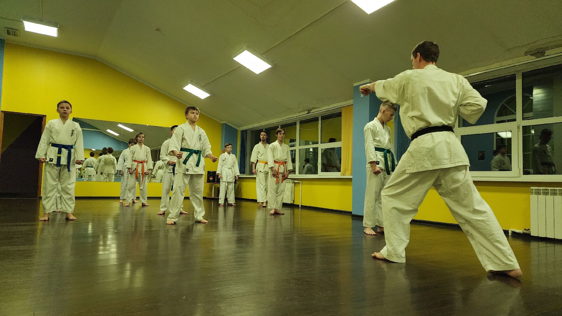 спорт, карате, дом культуры, культура, истра,