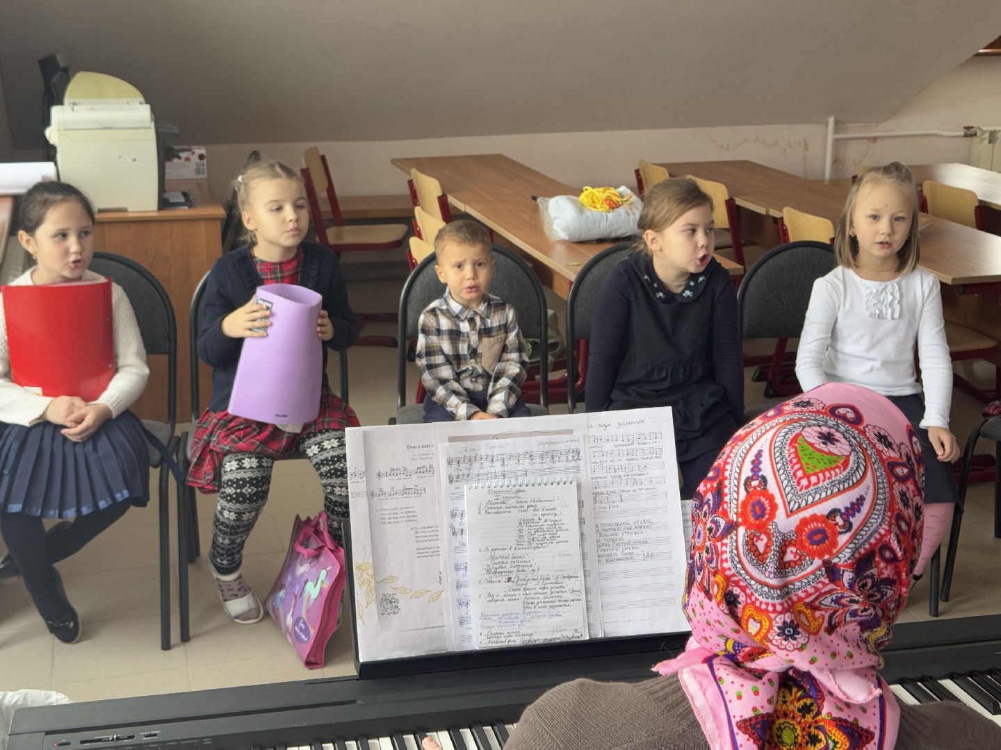 шаховская, церковный хор, церковь, храм,