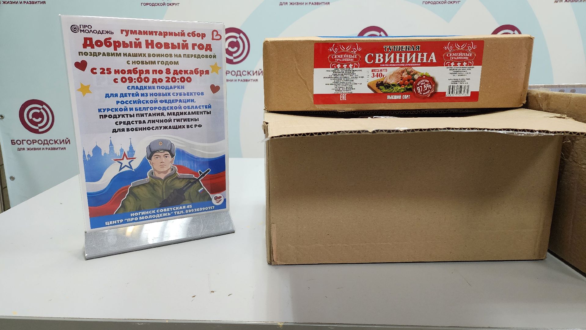 гуманитарный сбор, Новый год, волонтеры, Ногинск, Богородский городской округ, вертикалки,