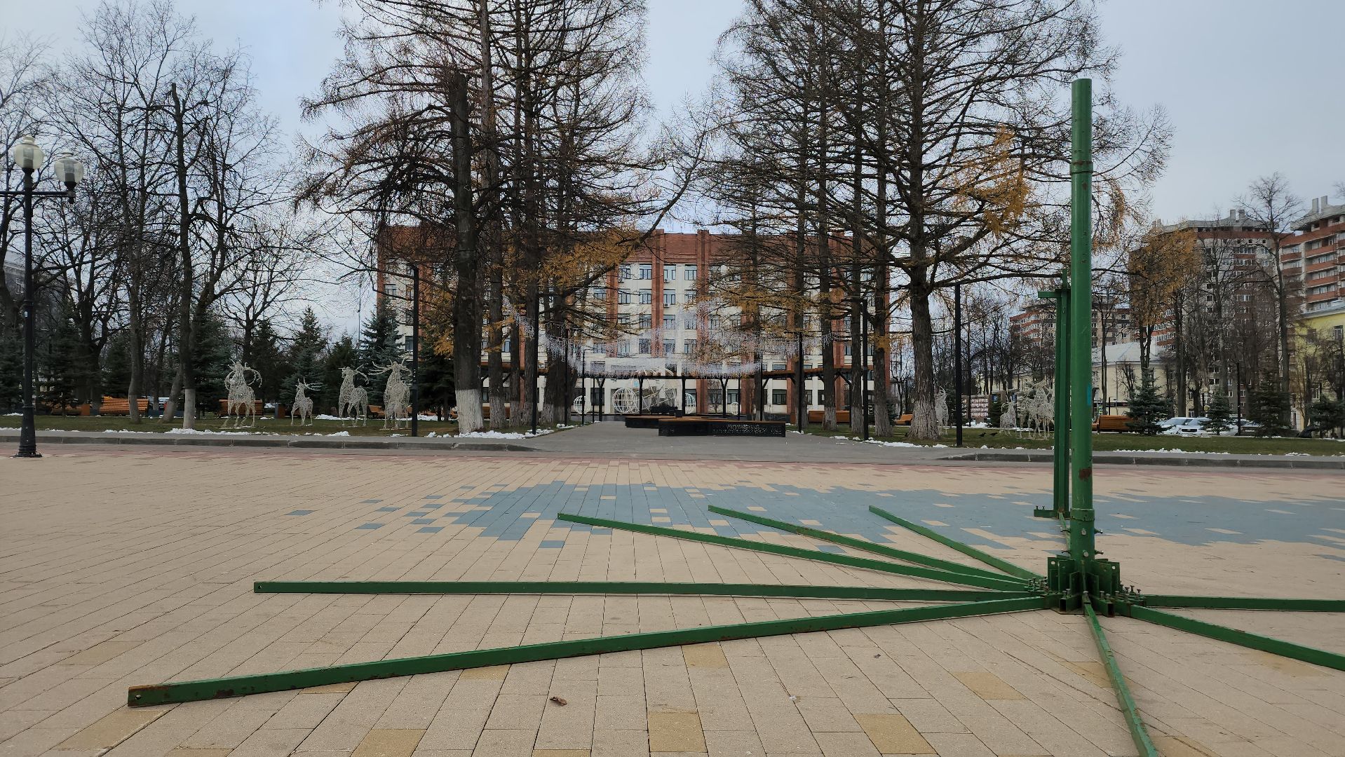 ступино, украшение к новому году, новый год, вертикалки,