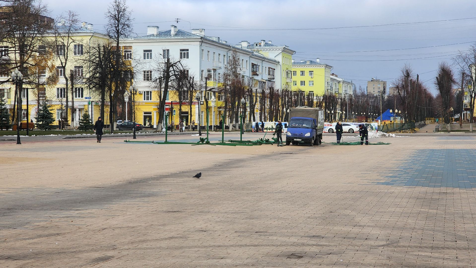 ступино, украшение к новому году, новый год, вертикалки,