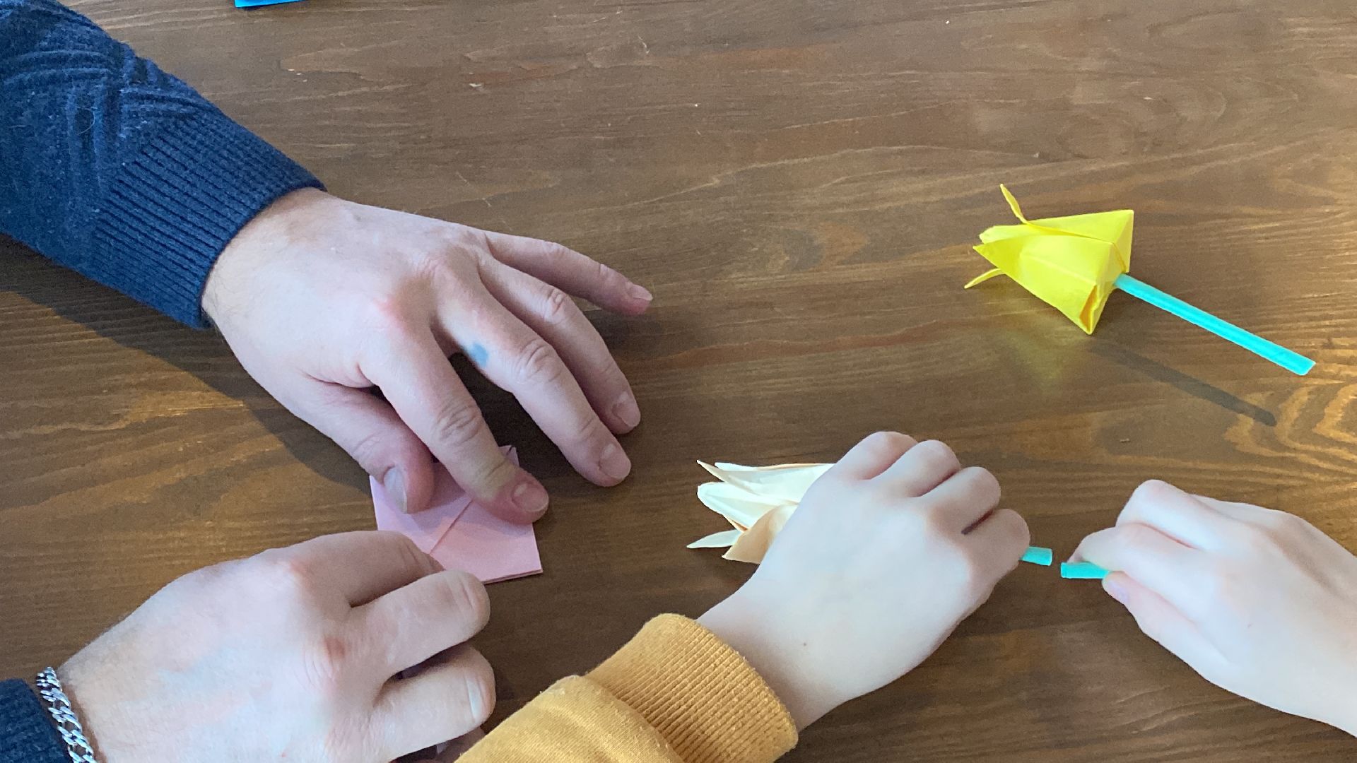 Мастер-класс, День матери, мастер-класс для детей, Цветы, оригами,