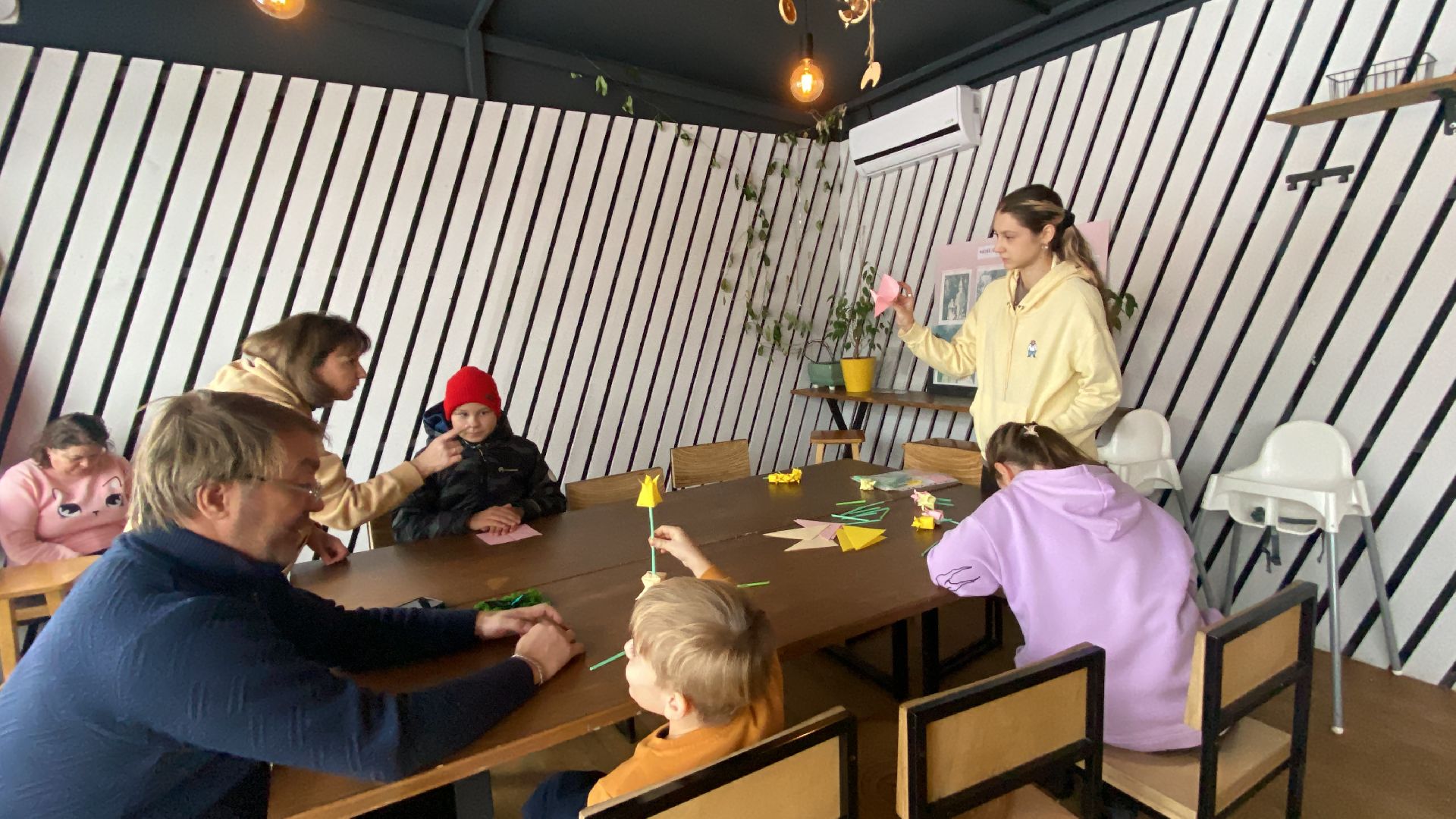 Мастер-класс, День матери, мастер-класс для детей, Цветы, оригами,