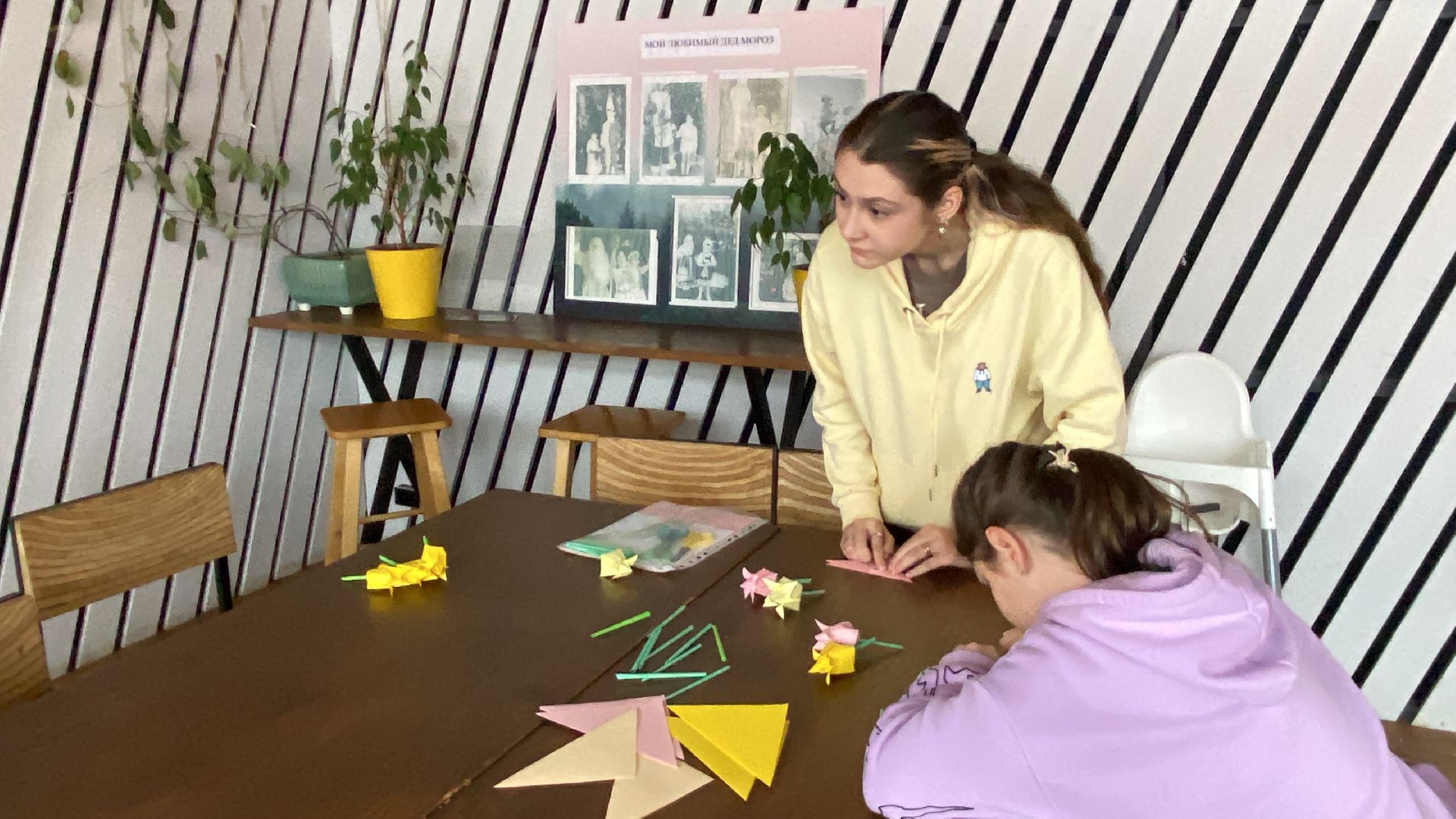 Мастер-класс, День матери, мастер-класс для детей, Цветы, оригами,