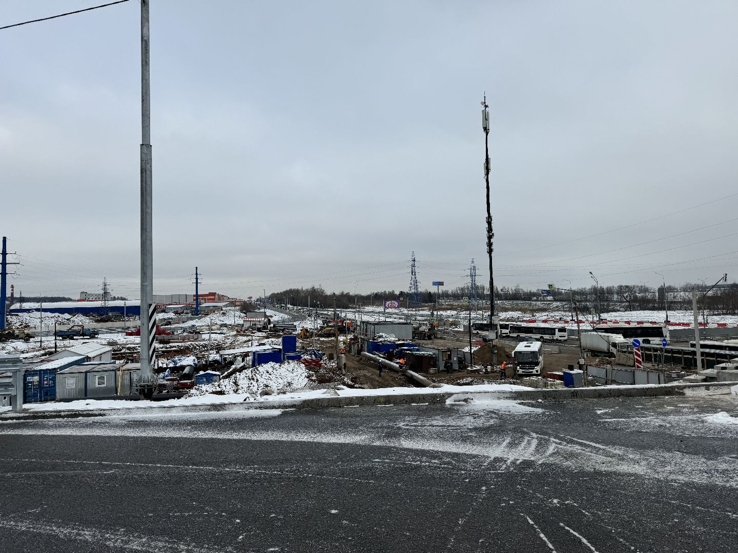 вертикалки, Реконструкция Каширского шоссе, Каширское шоссе, Володарское шоссе, строительная компания стройтрансгаз, трасса А-105,