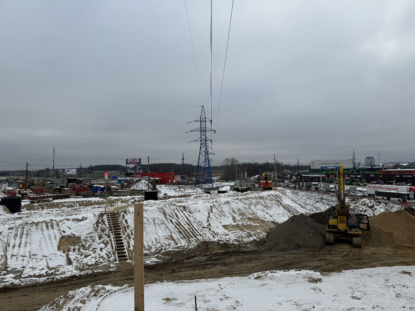 вертикалки, Реконструкция Каширского шоссе, Каширское шоссе, Володарское шоссе, строительная компания стройтрансгаз, трасса А-105,