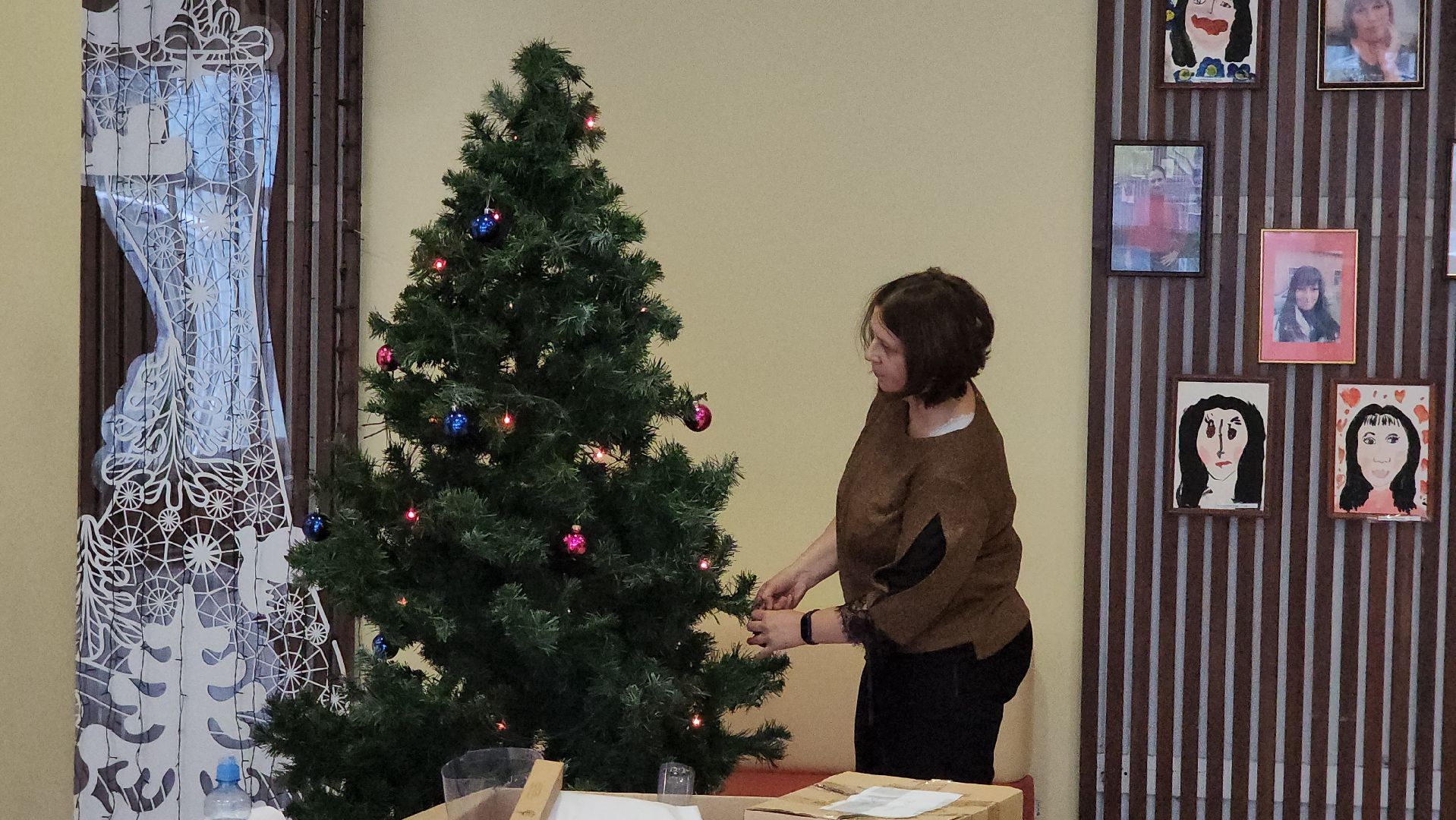 Украшения, новый год, Лобня, вертикалки,