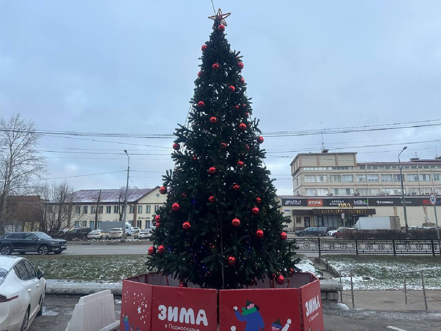 новый год, новогодняя елка, зима в подмомсковье,